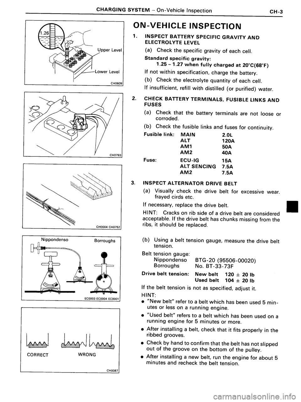 TOYOTA MR-2 1991  Factory Repair Manual 