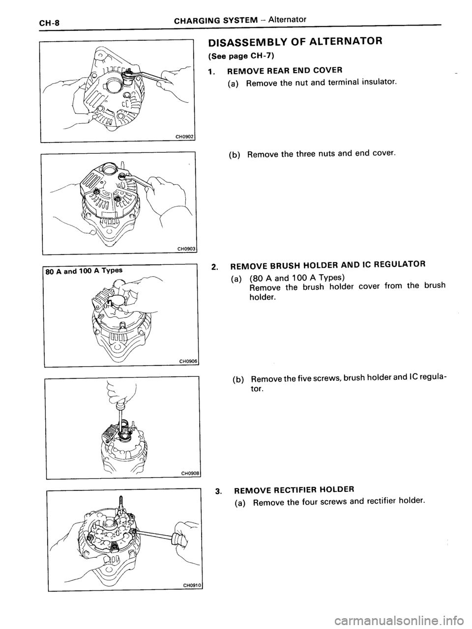 TOYOTA MR-2 1991  Factory Repair Manual 