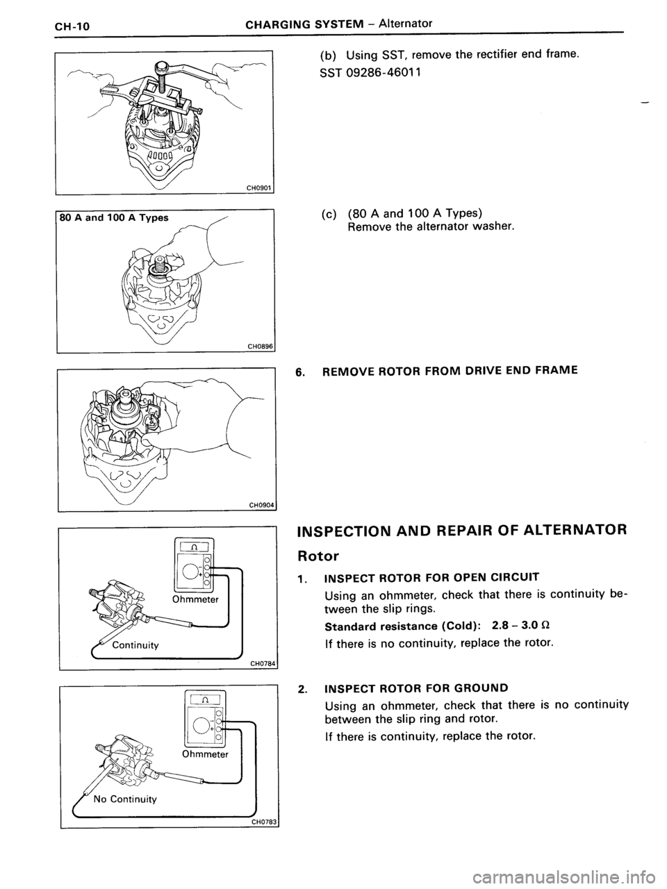 TOYOTA MR-2 1991  Factory Repair Manual 