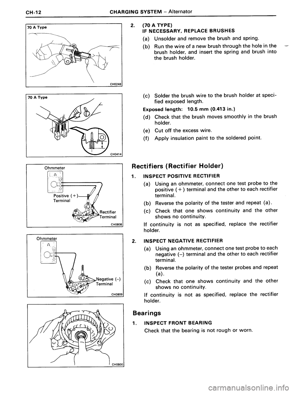 TOYOTA MR-2 1991  Factory Repair Manual 