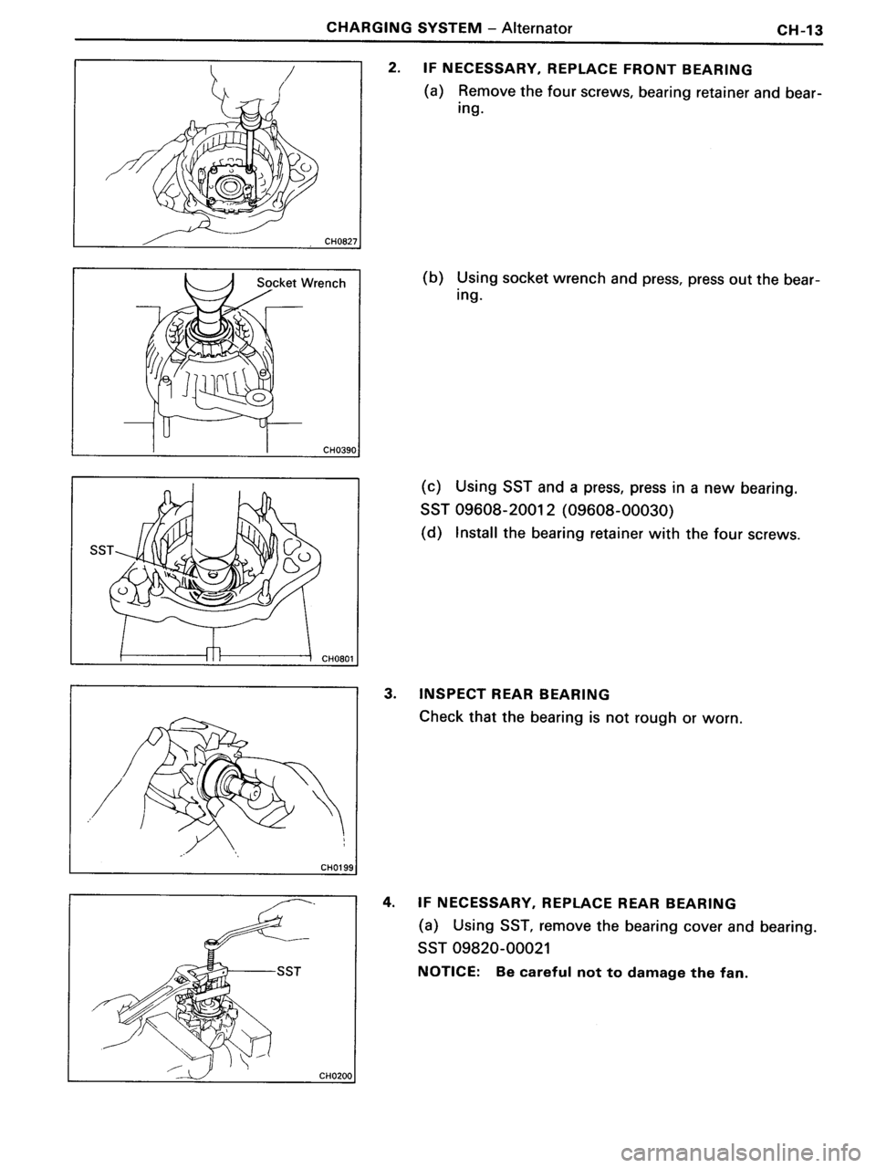 TOYOTA MR-2 1991  Factory Repair Manual 