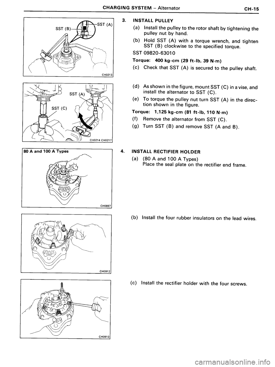 TOYOTA MR-2 1991  Factory Repair Manual 