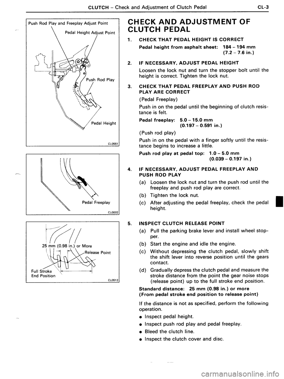 TOYOTA MR-2 1991  Factory Repair Manual 