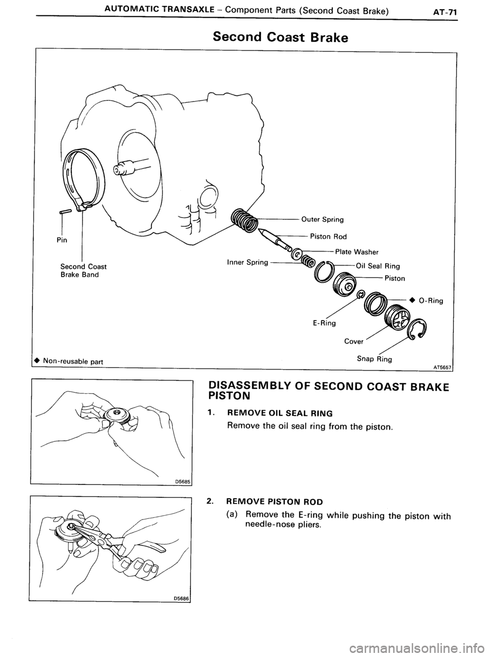 TOYOTA MR-2 1991  Factory Repair Manual 