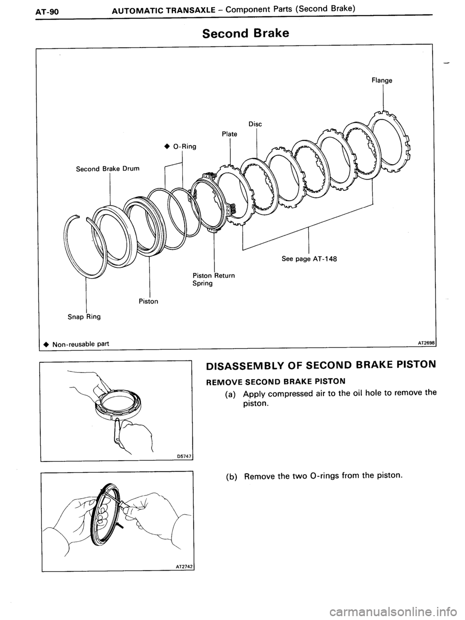TOYOTA MR-2 1991  Factory Repair Manual 