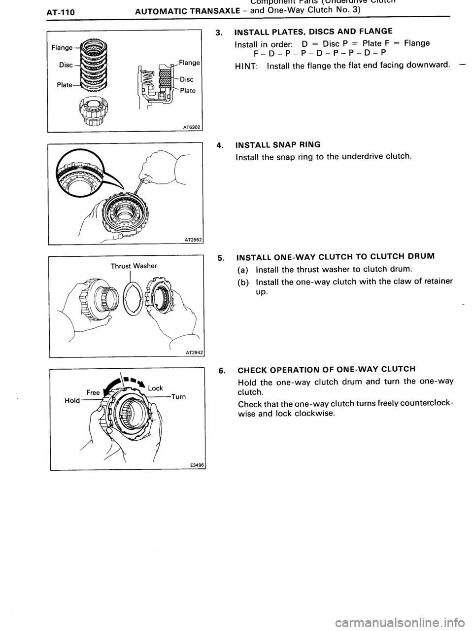 TOYOTA MR-2 1991  Factory Repair Manual 