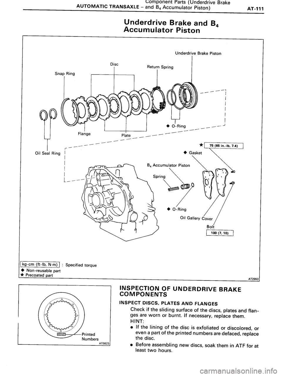 TOYOTA MR-2 1991  Factory Repair Manual 