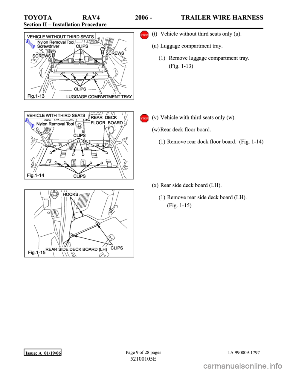 TOYOTA RAV4 2006  Service Repair Manual 