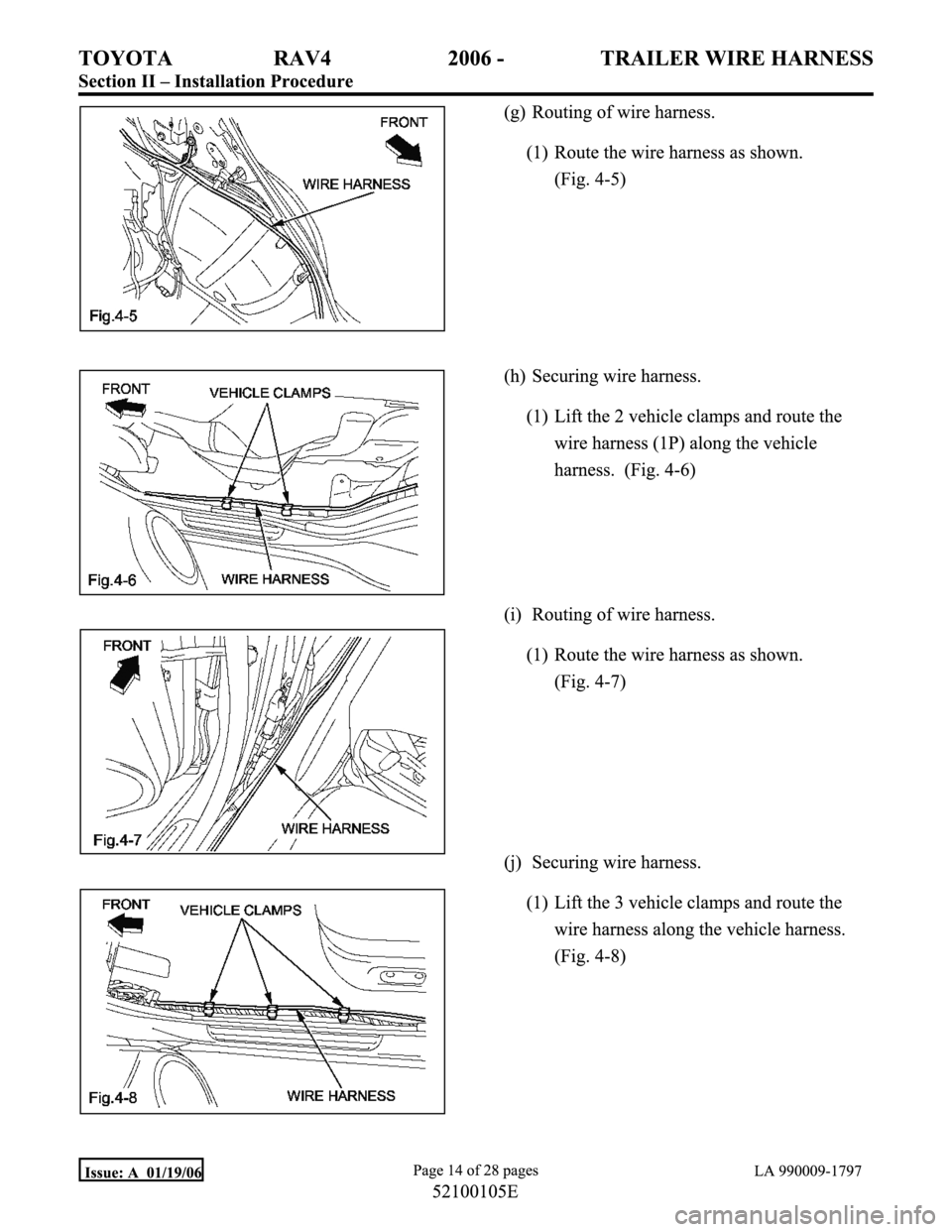 TOYOTA RAV4 2006  Service Repair Manual 