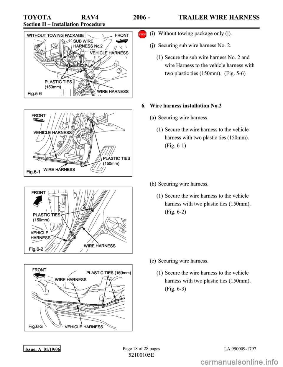 TOYOTA RAV4 2006  Service Repair Manual 