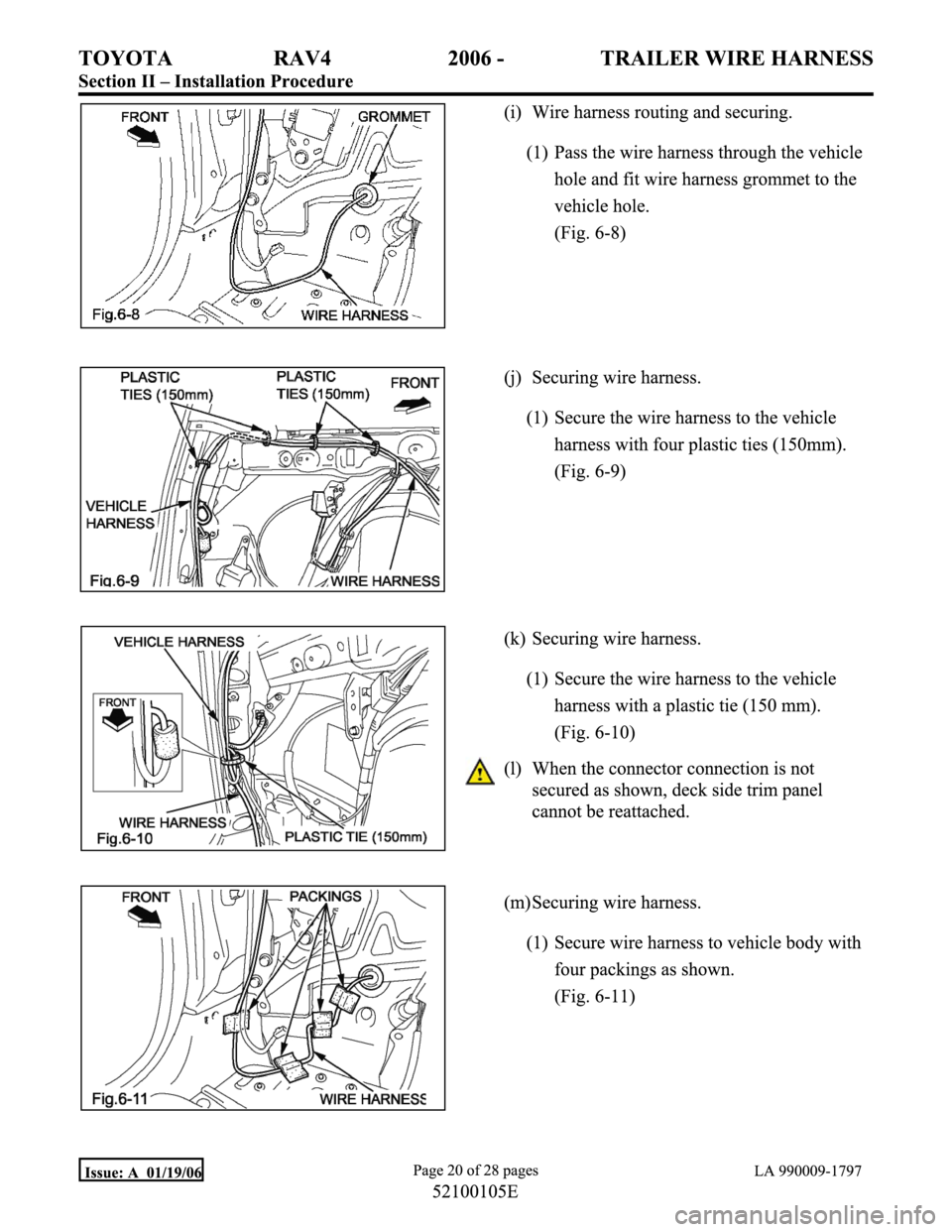 TOYOTA RAV4 2006  Service Repair Manual 