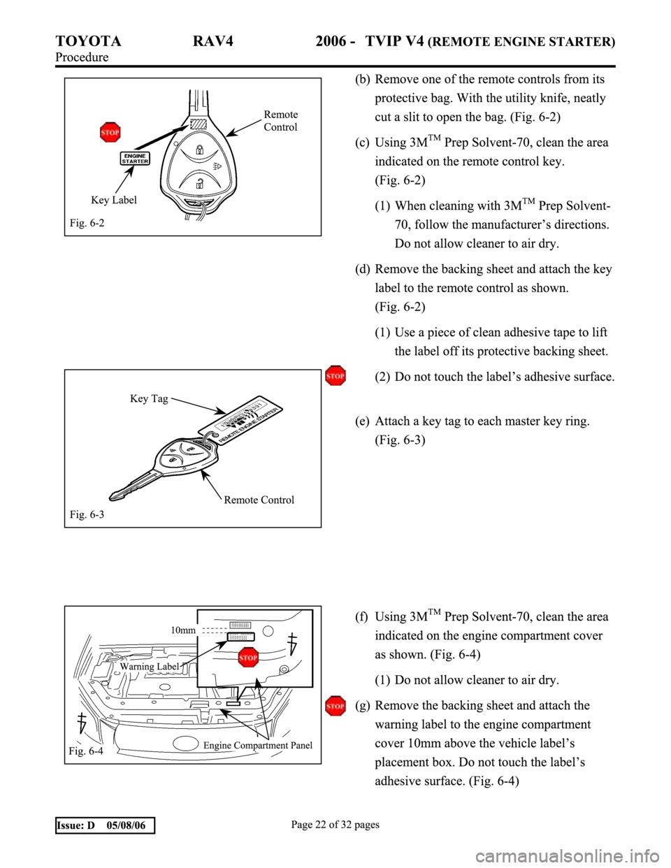 TOYOTA RAV4 2006  Service Repair Manual 