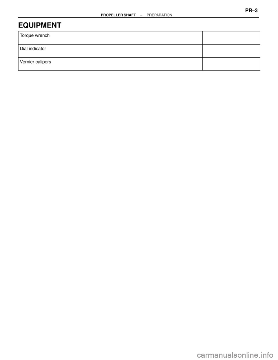 TOYOTA SUPRA 1995  Service Repair Manual EQUIPMENT
 


Torque wrench
 
 

