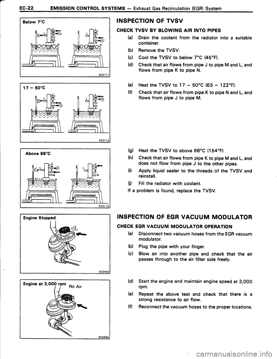 TOYOTA TERCEL 1985  Repair Manual 