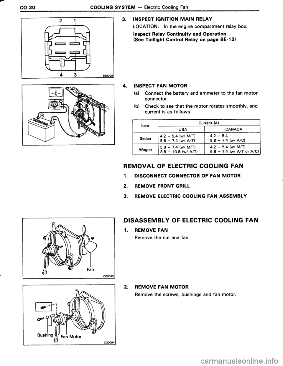 TOYOTA TERCEL 1985  Repair Manual 
