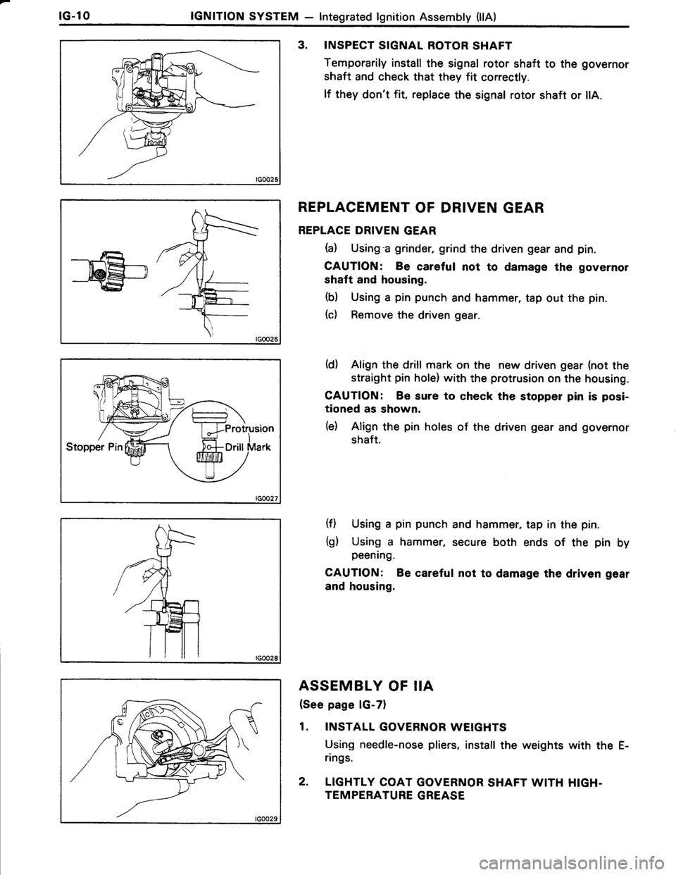 TOYOTA TERCEL 1985  Repair Manual 