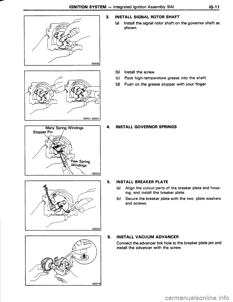 TOYOTA TERCEL 1985  Repair Manual 