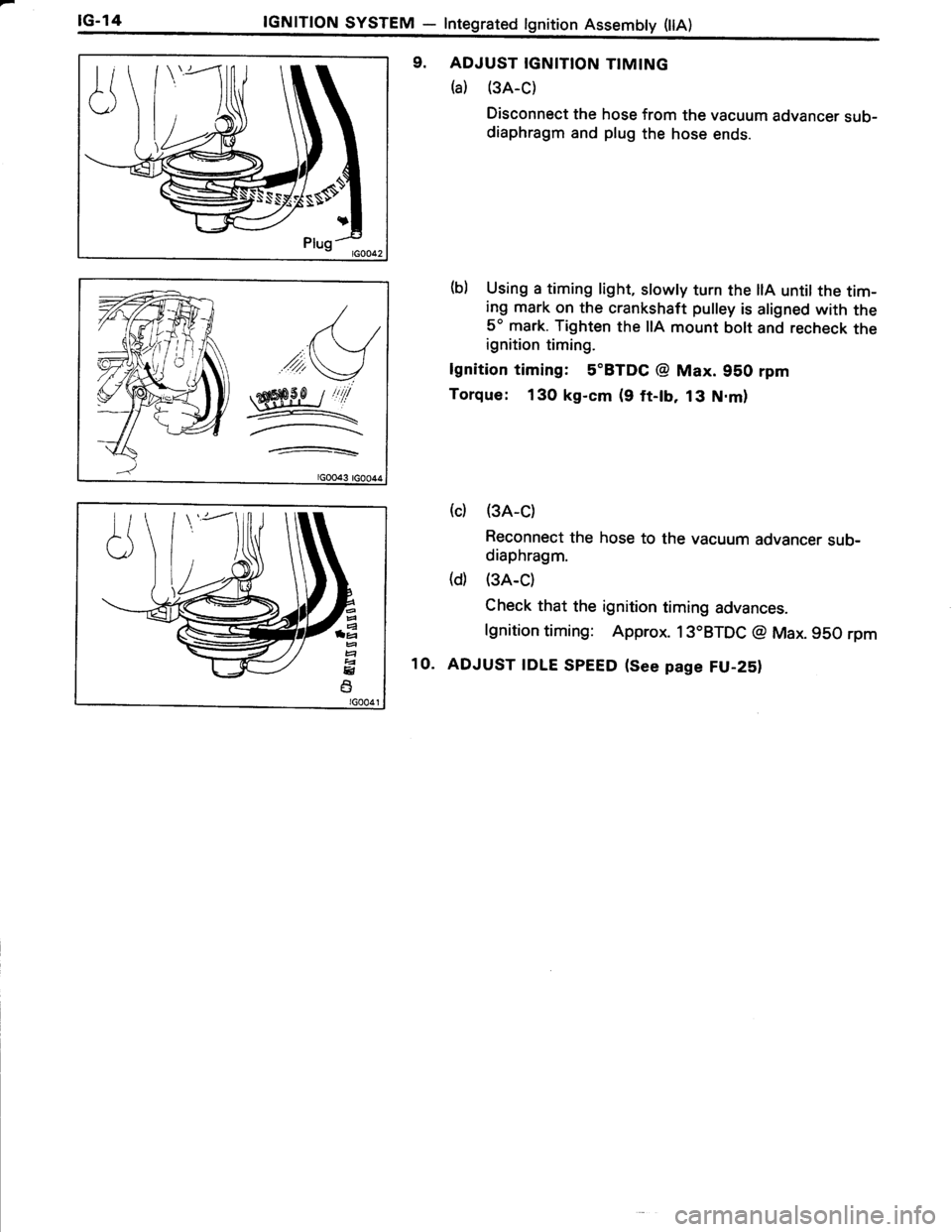 TOYOTA TERCEL 1985  Repair Manual 