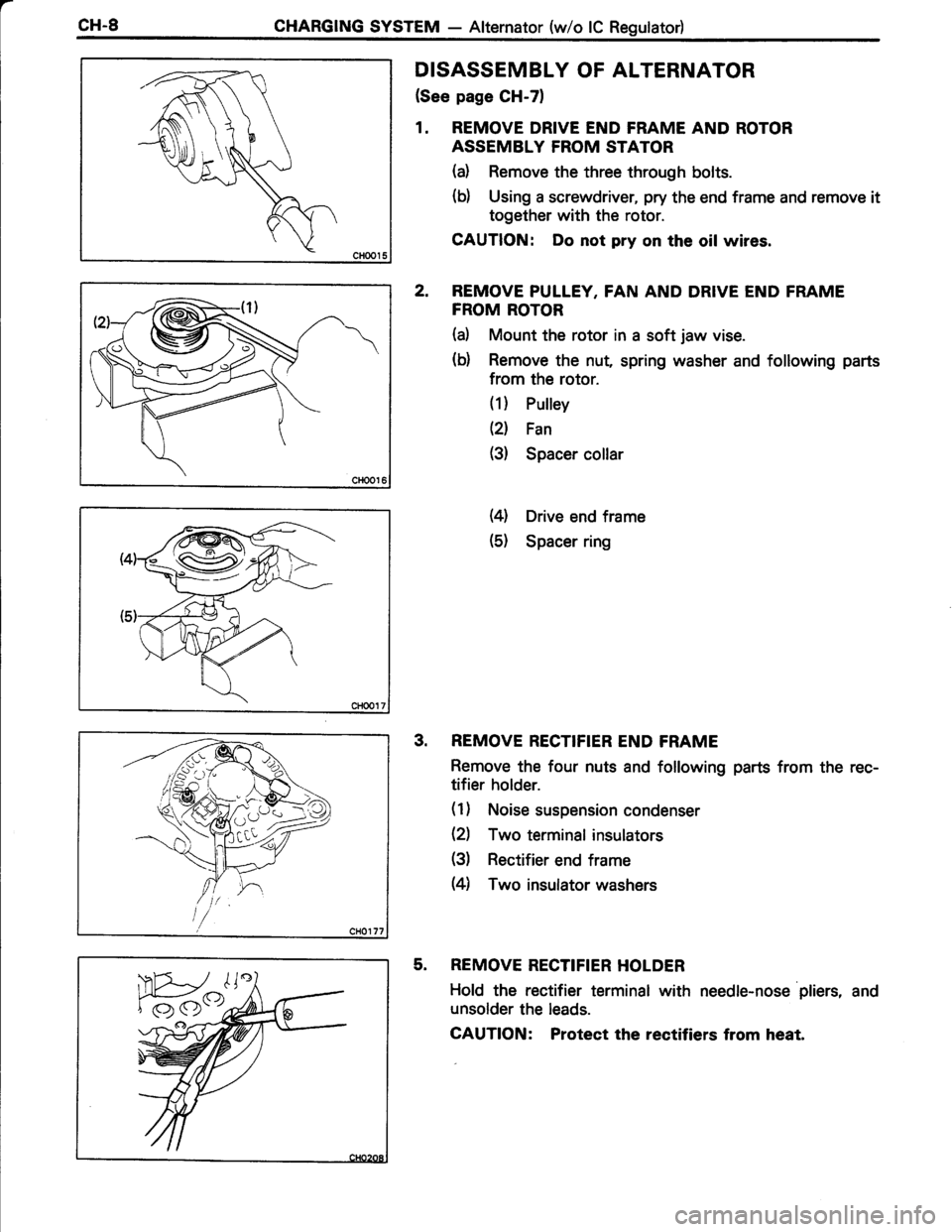 TOYOTA TERCEL 1985  Repair Manual 