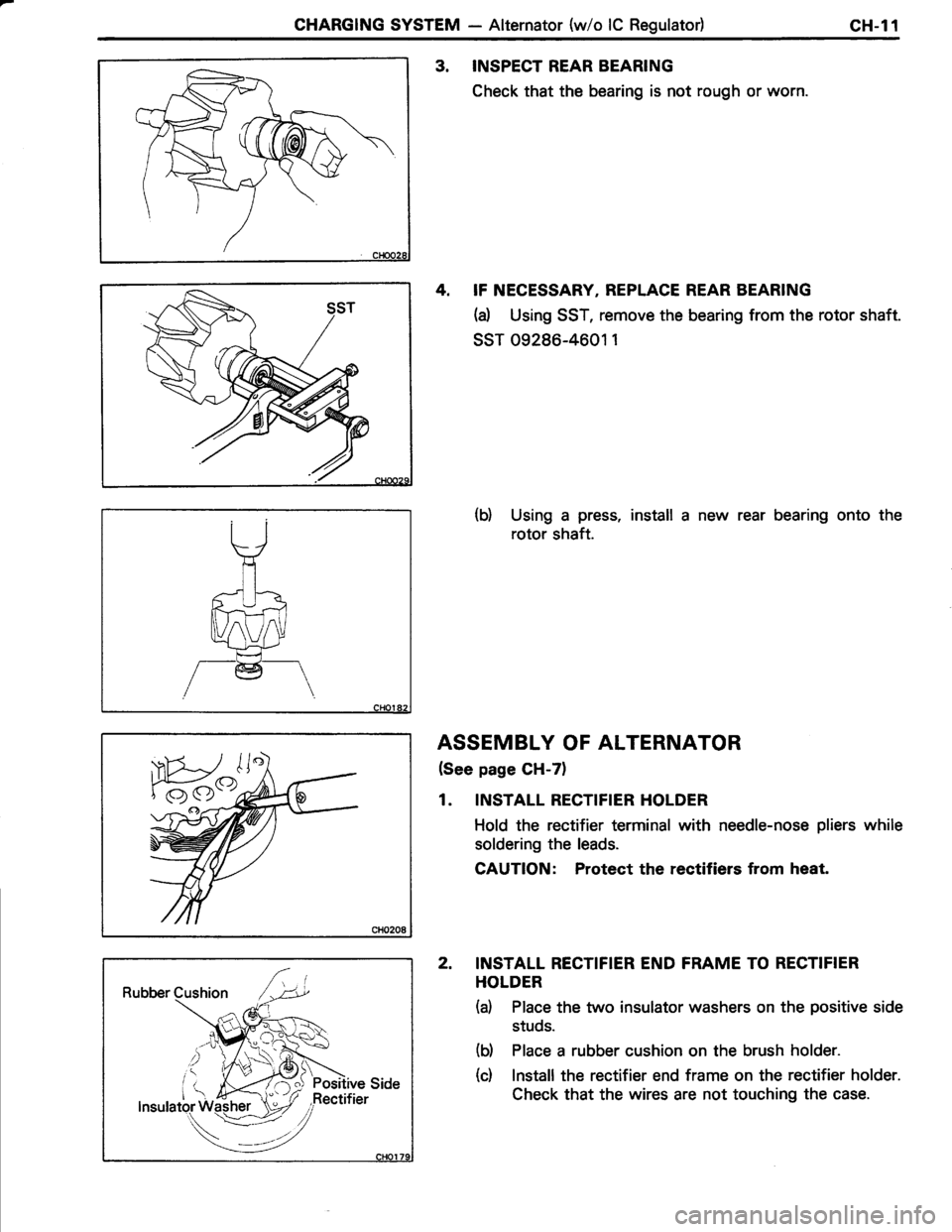 TOYOTA TERCEL 1985  Repair Manual 