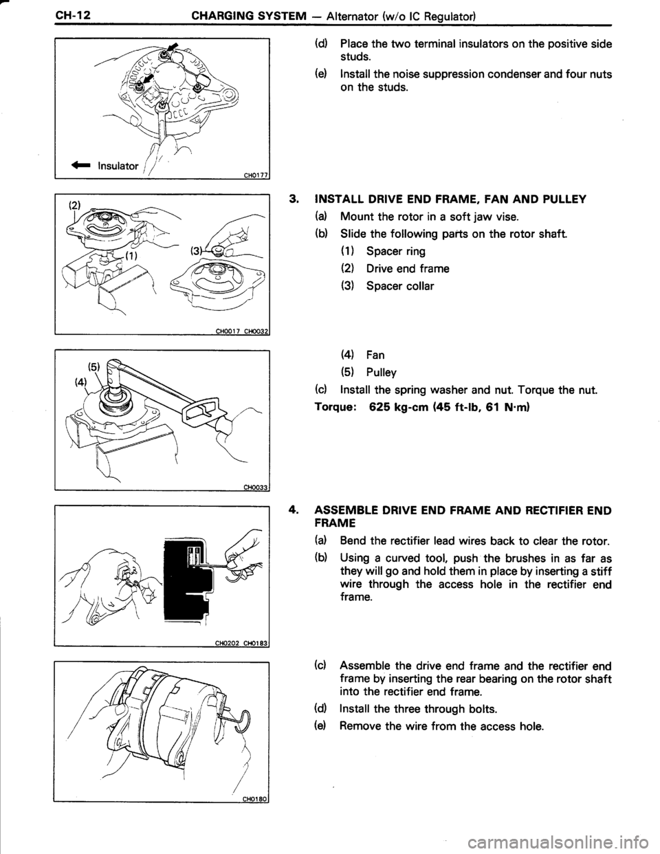 TOYOTA TERCEL 1985  Repair Manual 