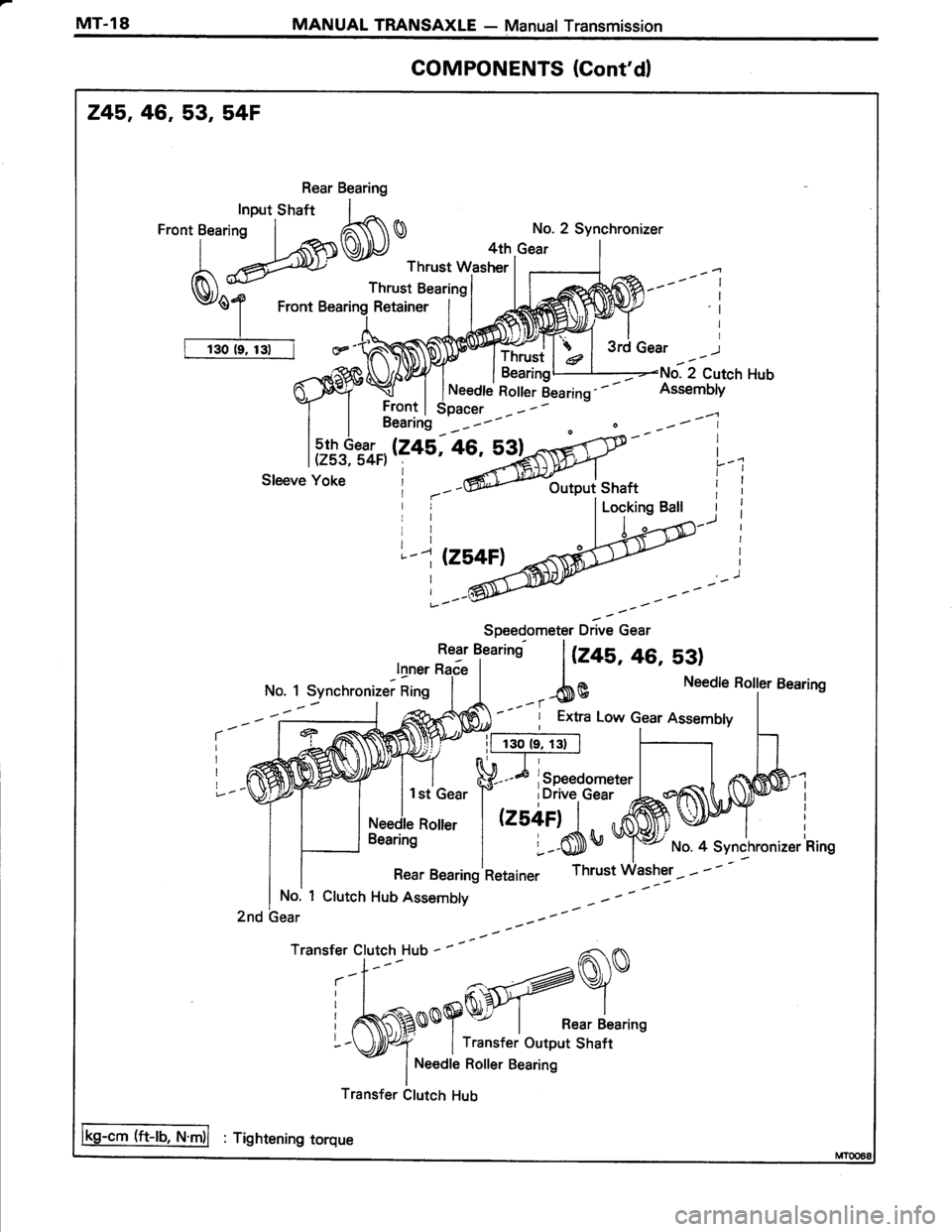 TOYOTA TERCEL 1985  Repair Manual 