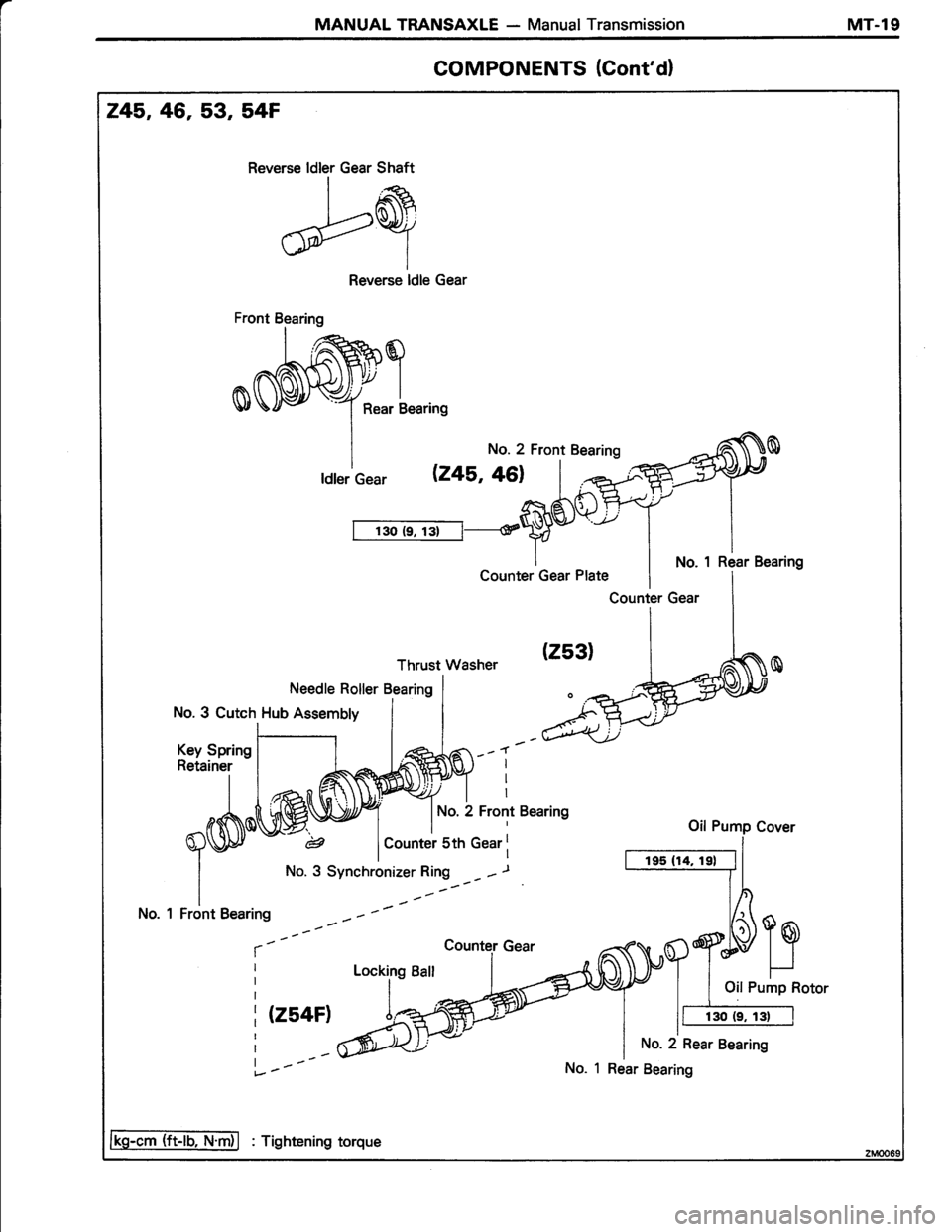 TOYOTA TERCEL 1985  Repair Manual 