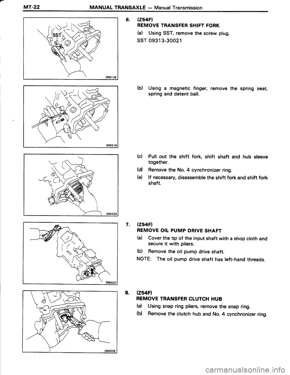 TOYOTA TERCEL 1985  Repair Manual 