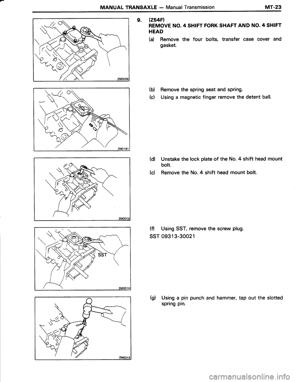 TOYOTA TERCEL 1985  Repair Manual 