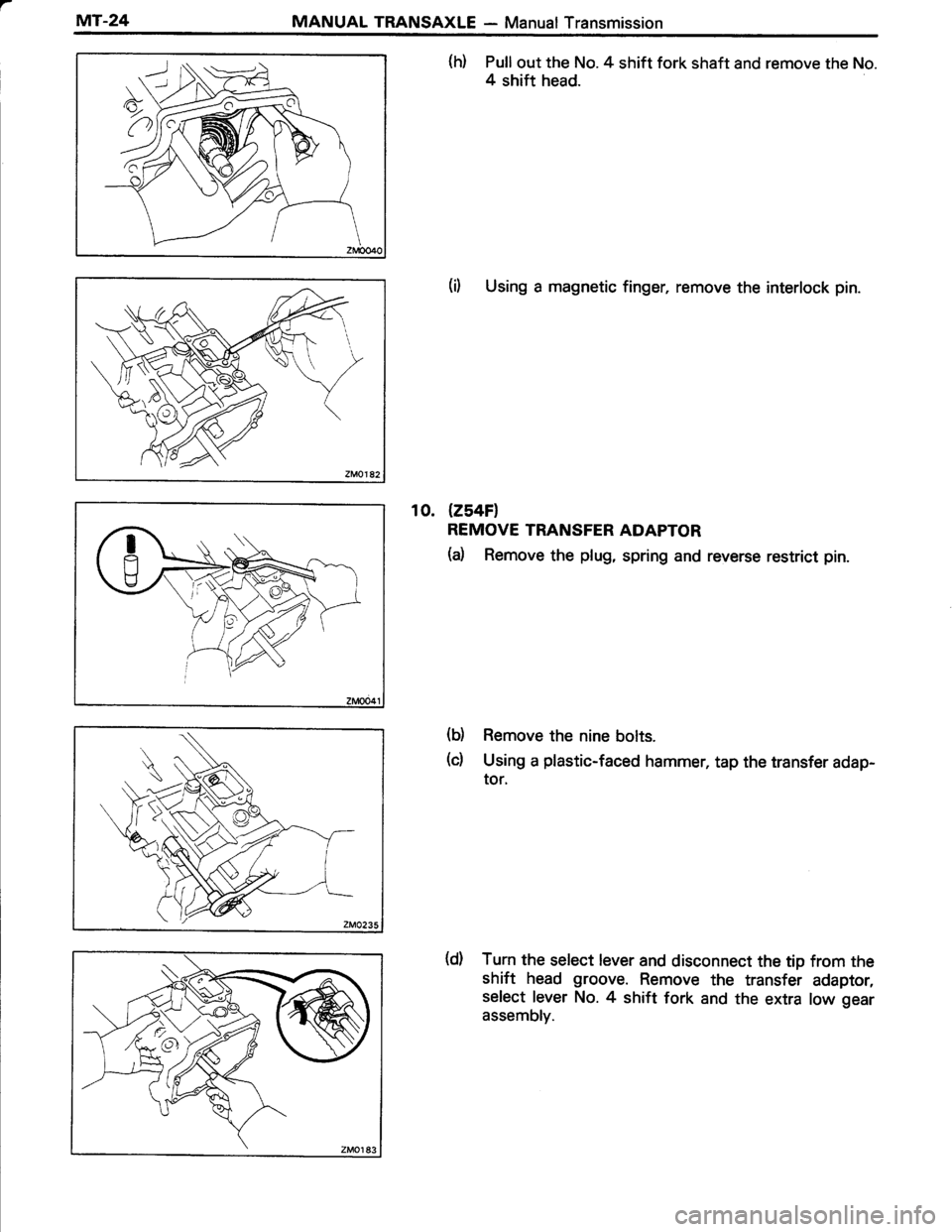 TOYOTA TERCEL 1985  Repair Manual 