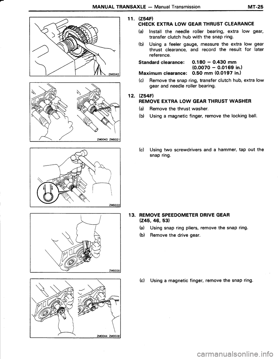 TOYOTA TERCEL 1985  Repair Manual 
