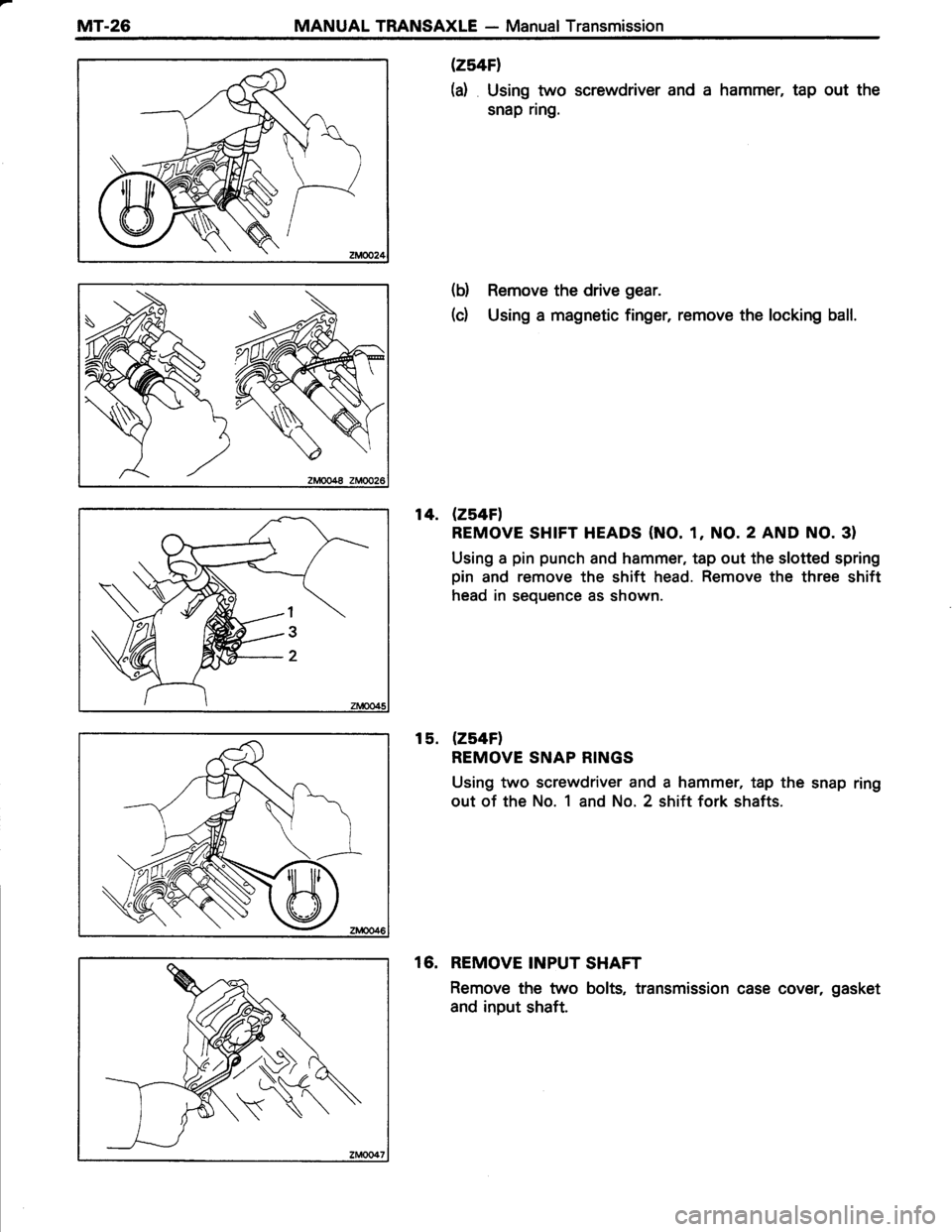 TOYOTA TERCEL 1985  Repair Manual 