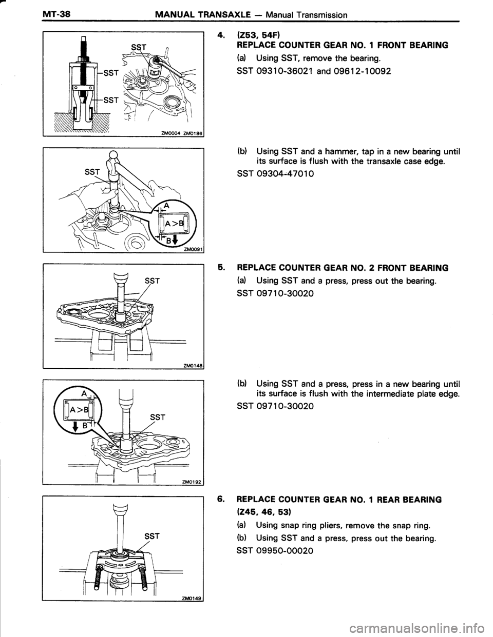 TOYOTA TERCEL 1985  Repair Manual 