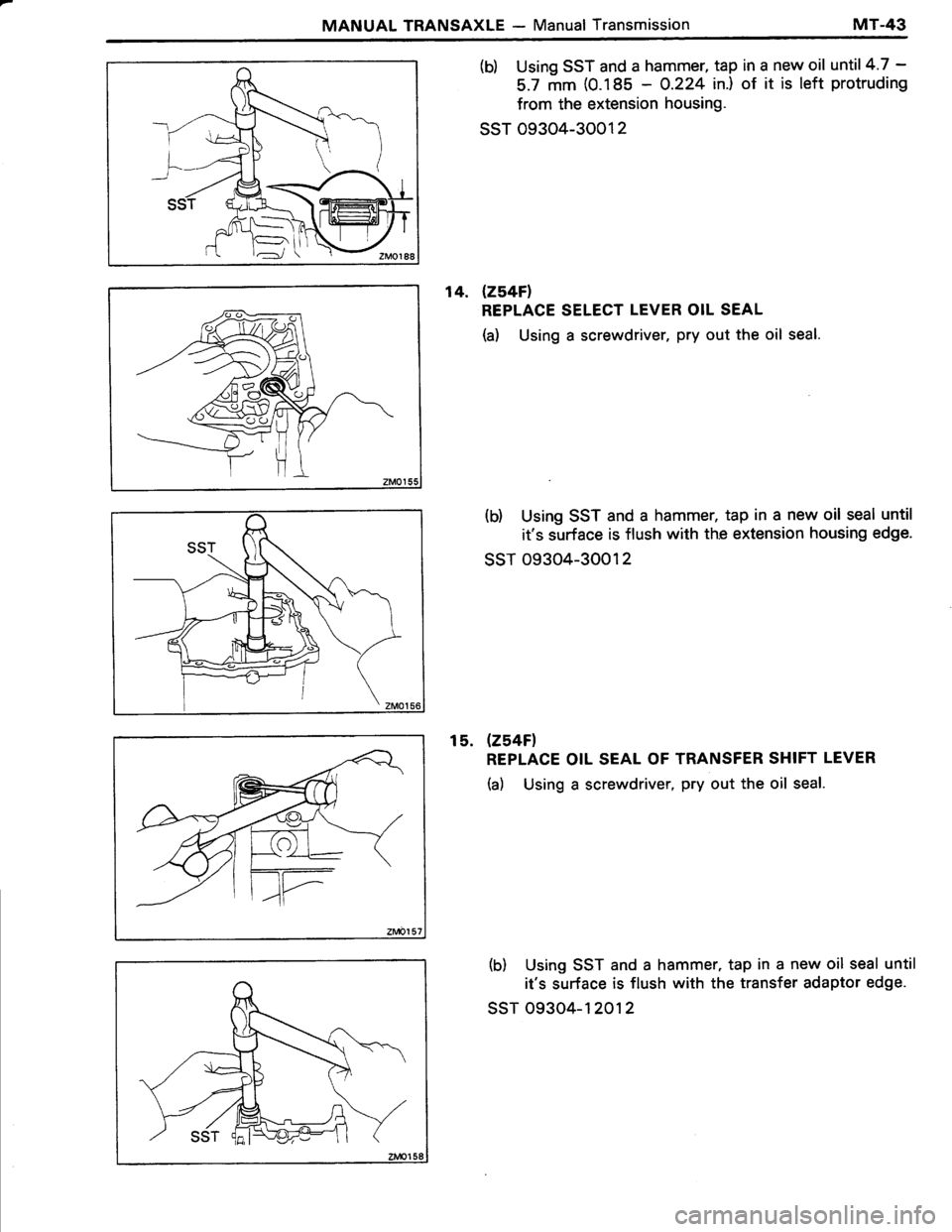 TOYOTA TERCEL 1985  Repair Manual 