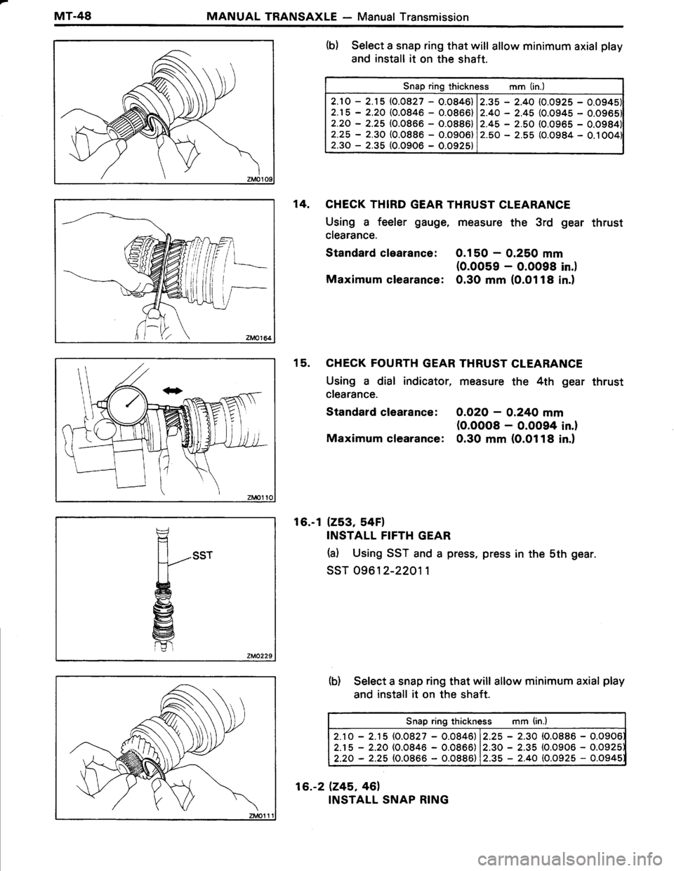 TOYOTA TERCEL 1985  Repair Manual 