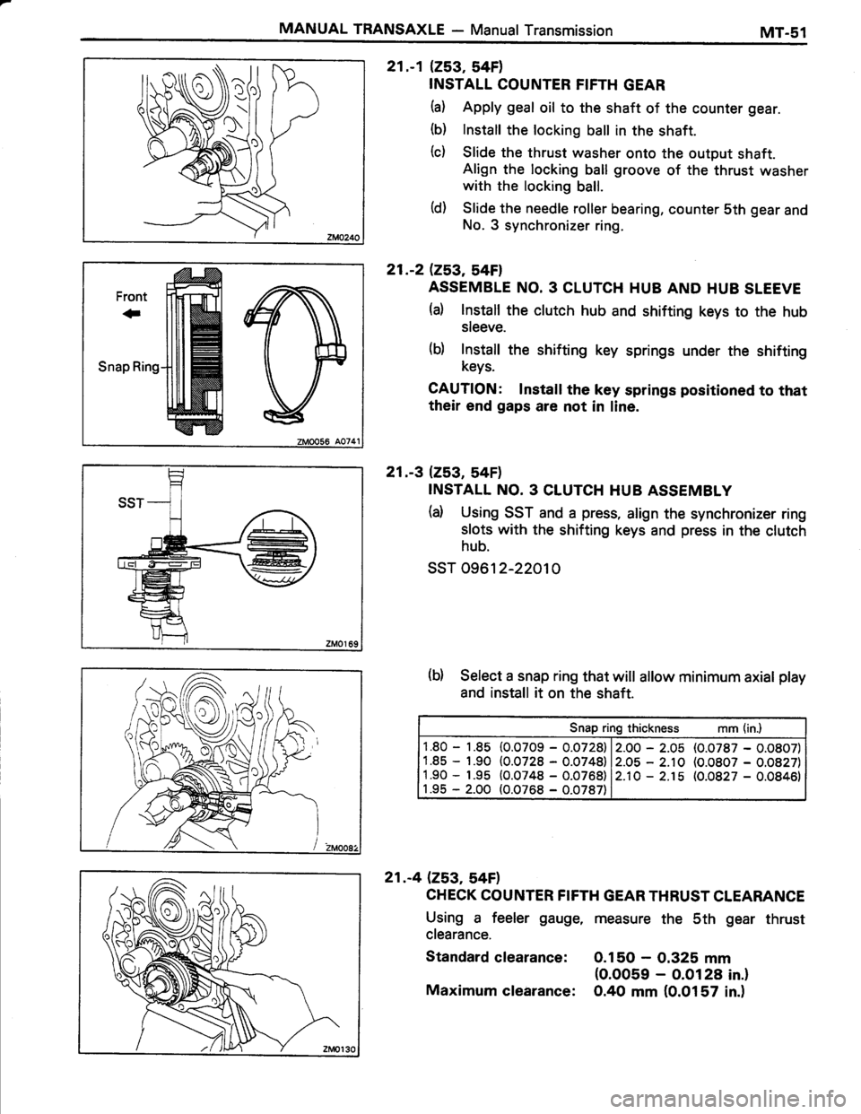 TOYOTA TERCEL 1985  Repair Manual 