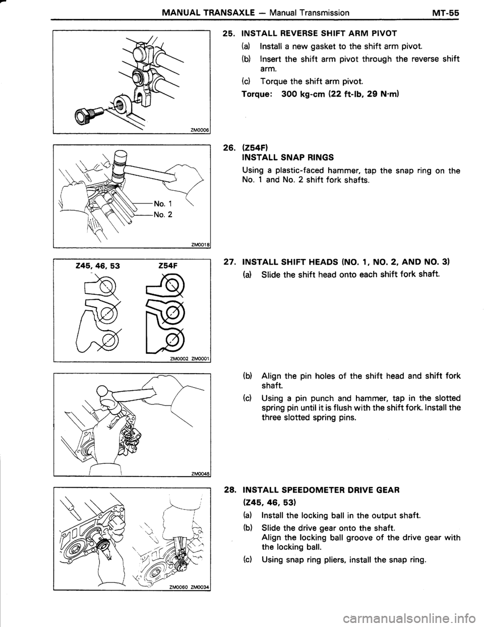 TOYOTA TERCEL 1985  Repair Manual 