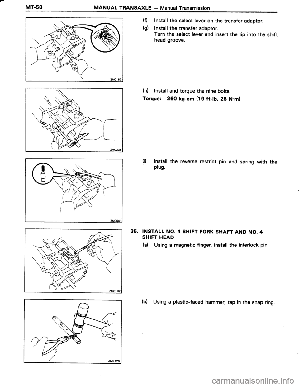 TOYOTA TERCEL 1985  Repair Manual 