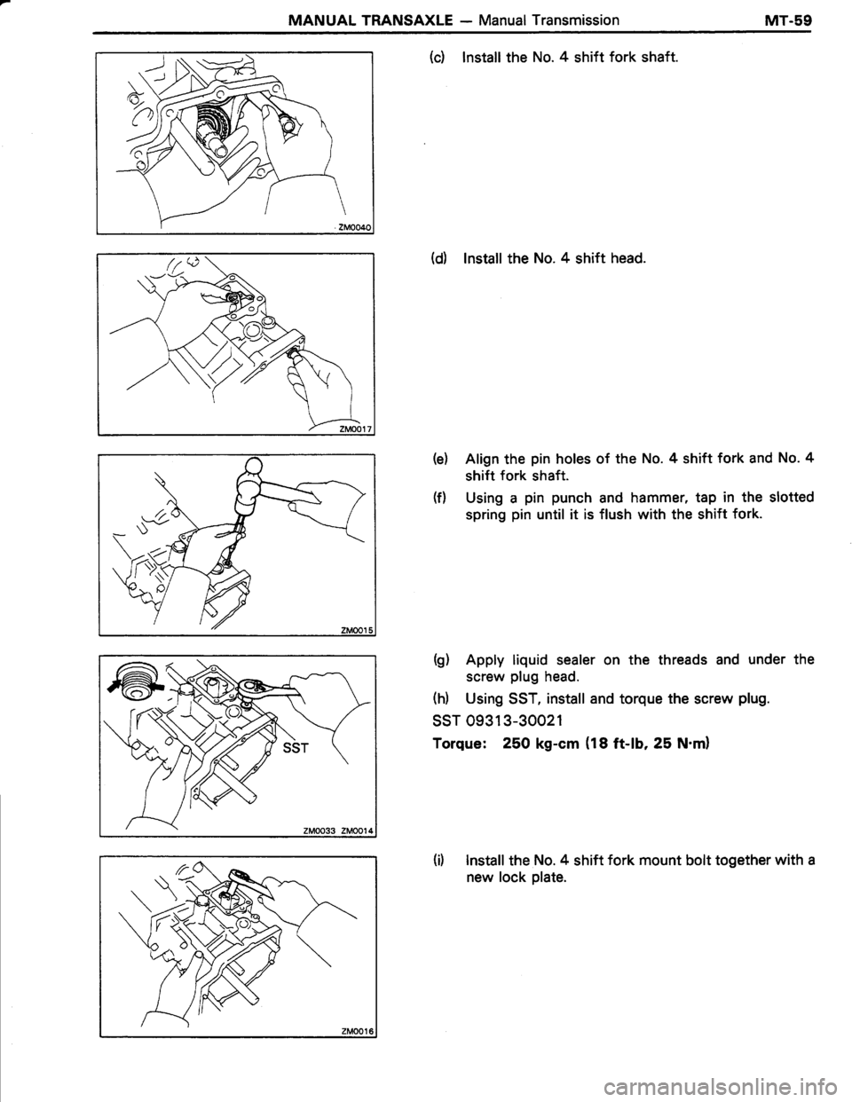 TOYOTA TERCEL 1985  Repair Manual 