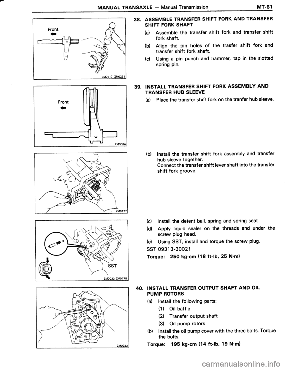 TOYOTA TERCEL 1985  Repair Manual 
