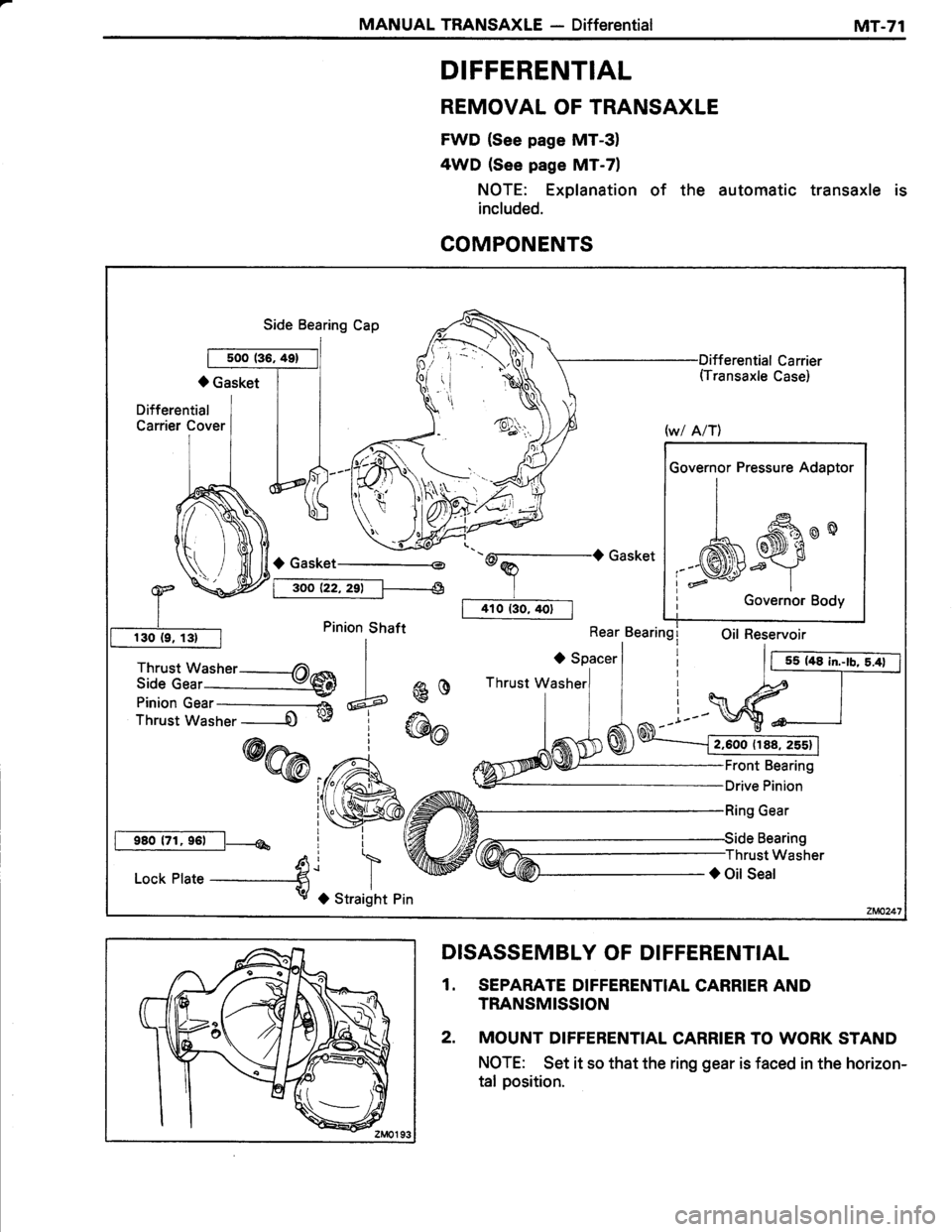 TOYOTA TERCEL 1985  Repair Manual 