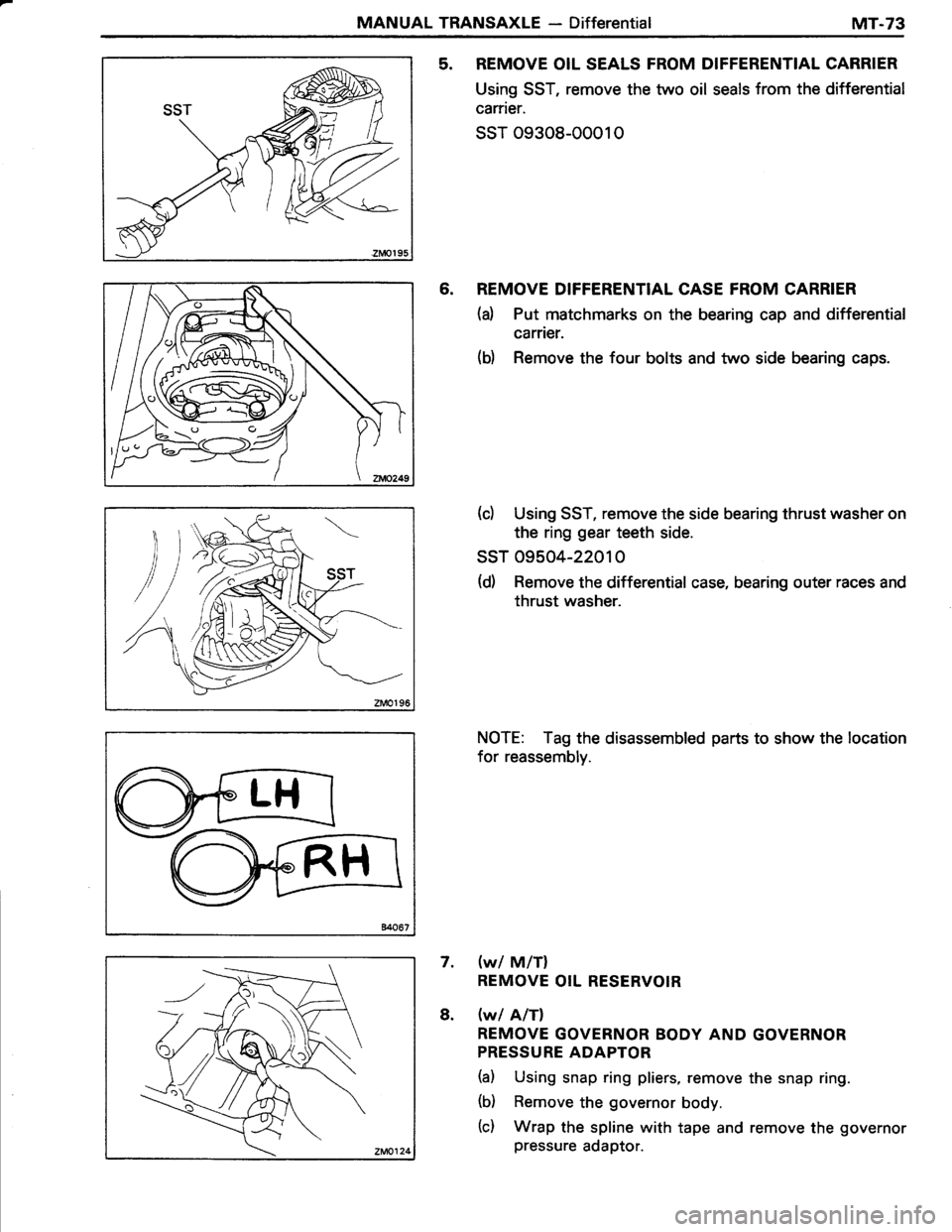 TOYOTA TERCEL 1985  Repair Manual 