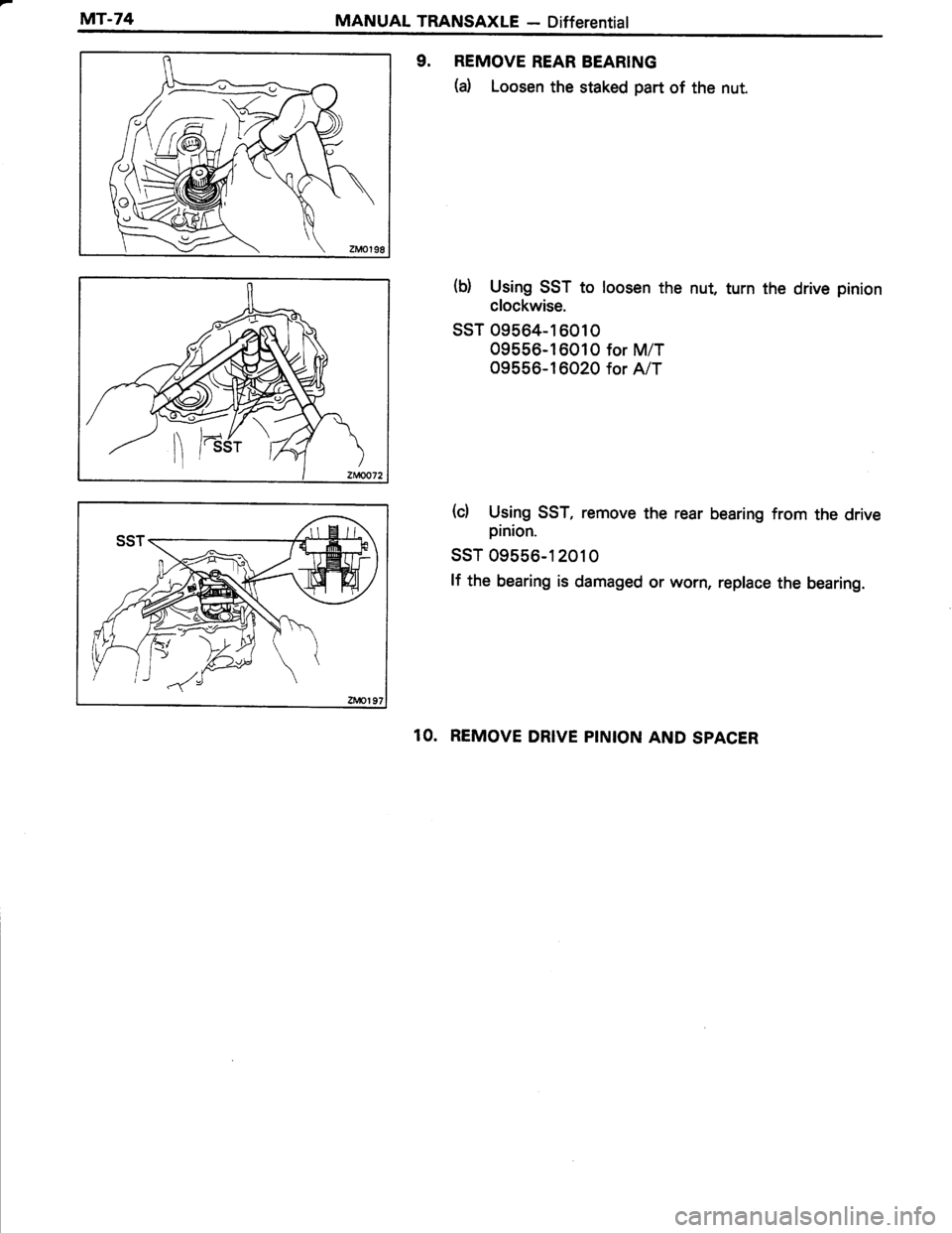 TOYOTA TERCEL 1985  Repair Manual 