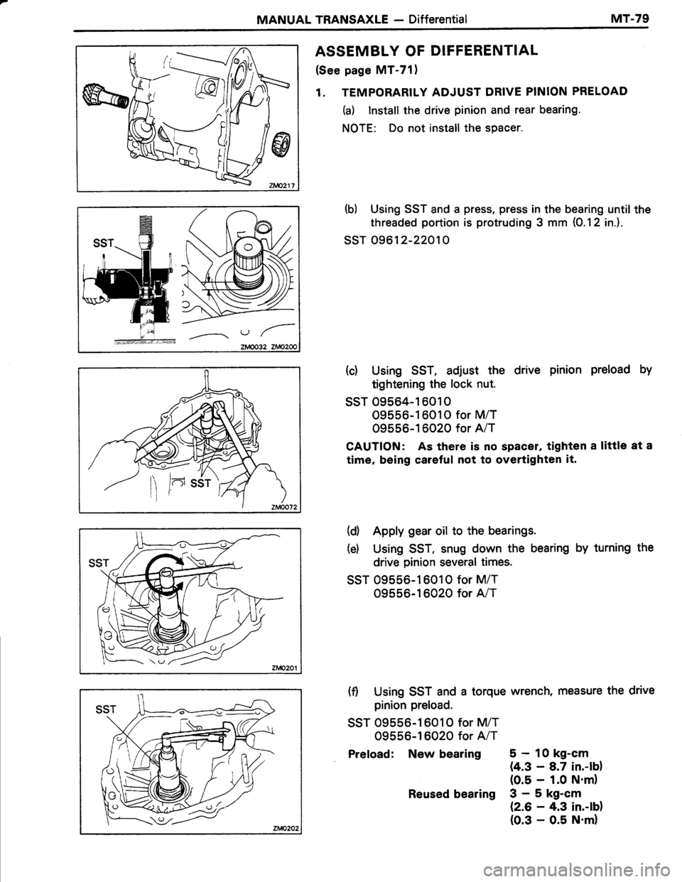 TOYOTA TERCEL 1985  Repair Manual 