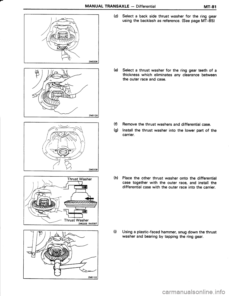TOYOTA TERCEL 1985  Repair Manual 