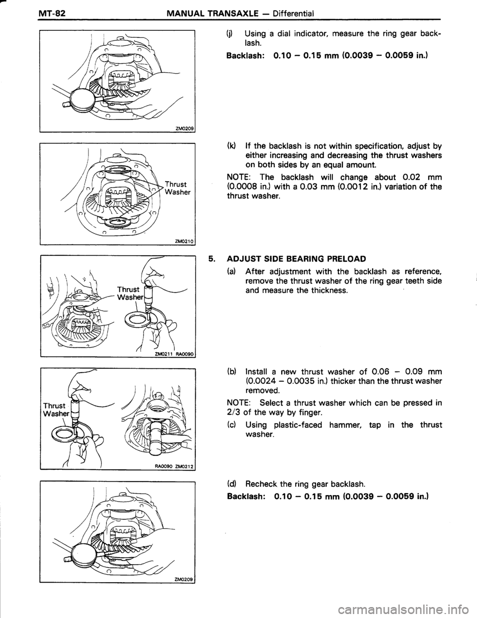 TOYOTA TERCEL 1985  Repair Manual 
