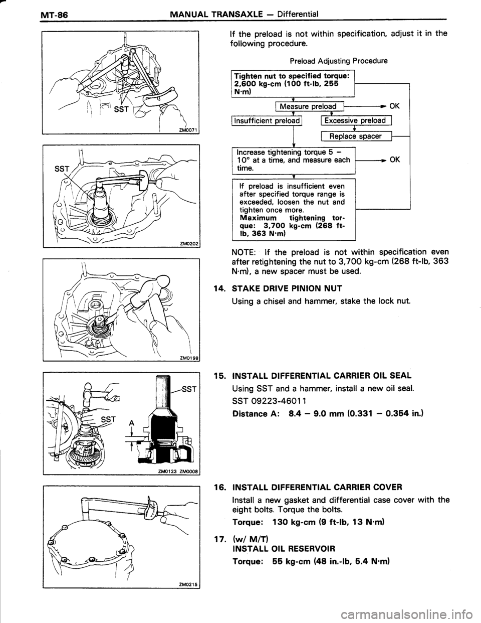 TOYOTA TERCEL 1985  Repair Manual 