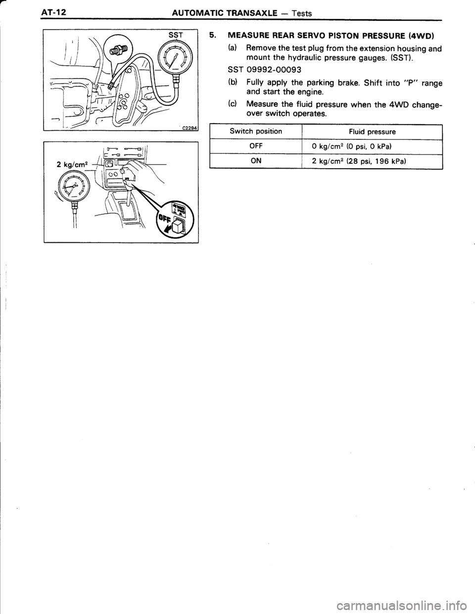 TOYOTA TERCEL 1985  Repair Manual 