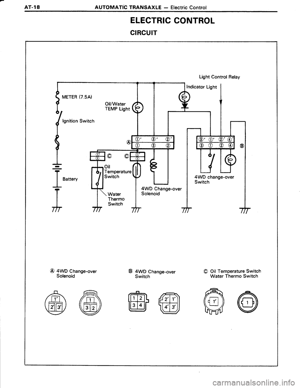 TOYOTA TERCEL 1985  Repair Manual 