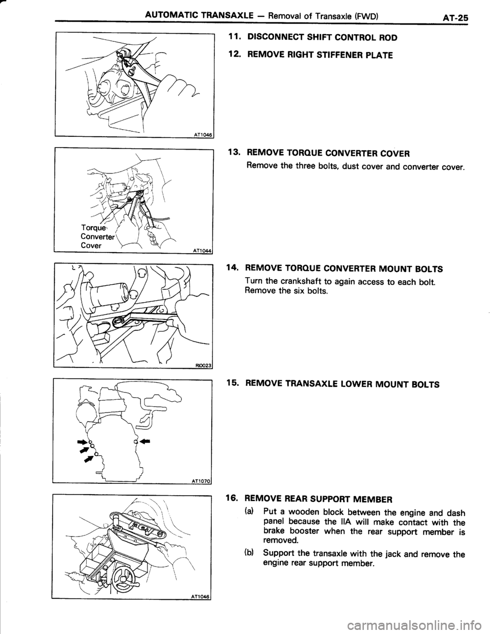 TOYOTA TERCEL 1985  Repair Manual 